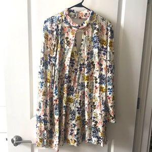 Floral tunic dress